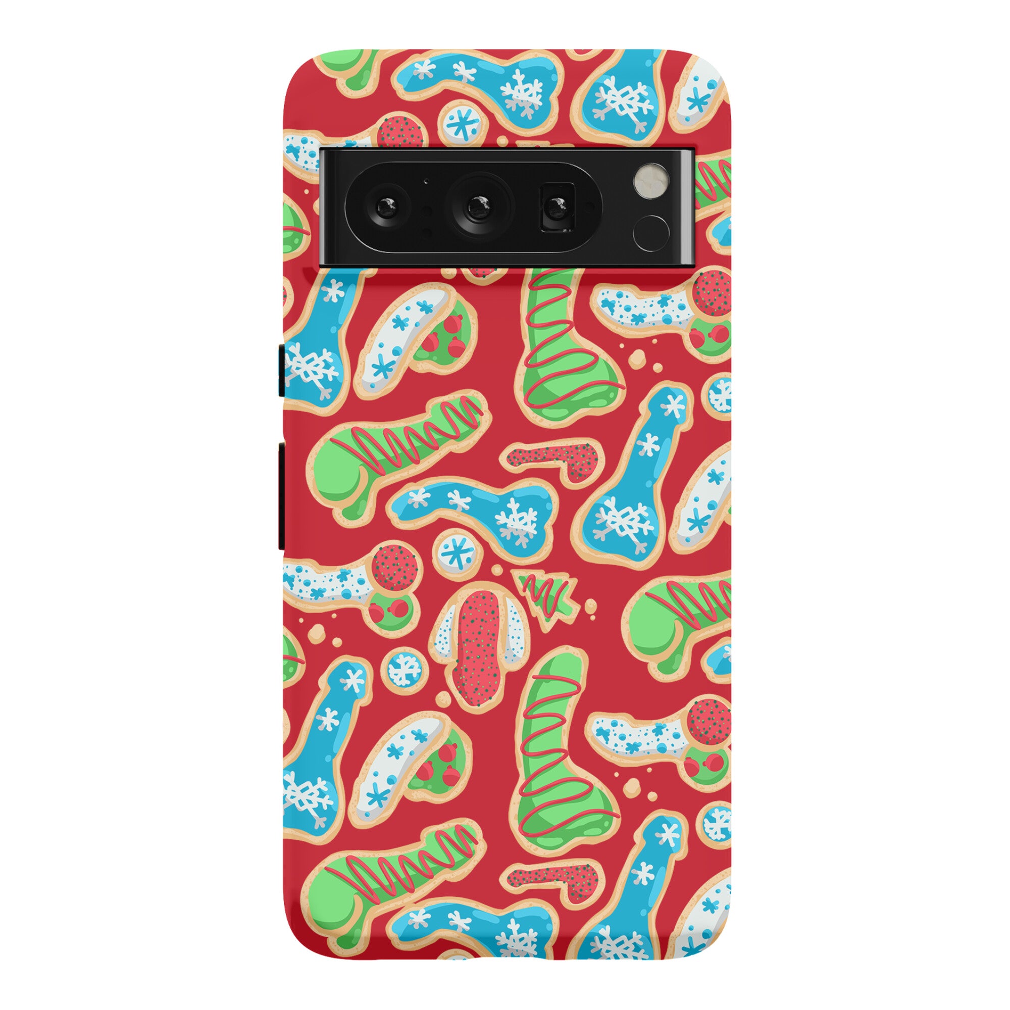Phallic Christmas Cookies Phone Case